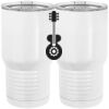 20 oz. Tall Stainless Steel Vacuum Insulated Tumbler White Thumbnail