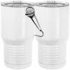 20 oz. Tall Stainless Steel Vacuum Insulated Tumbler White Thumbnail