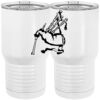 20 oz. Tall Stainless Steel Vacuum Insulated Tumbler White Thumbnail