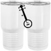 20 oz. Tall Stainless Steel Vacuum Insulated Tumbler White Thumbnail