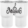 20 oz. Tall Stainless Steel Vacuum Insulated Tumbler White Thumbnail
