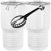20 oz. Tall Stainless Steel Vacuum Insulated Tumbler White Thumbnail