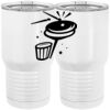 20 oz. Tall Stainless Steel Vacuum Insulated Tumbler White Thumbnail