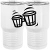 20 oz. Tall Stainless Steel Vacuum Insulated Tumbler White Thumbnail