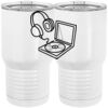 20 oz. Tall Stainless Steel Vacuum Insulated Tumbler White Thumbnail