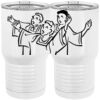 20 oz. Tall Stainless Steel Vacuum Insulated Tumbler White Thumbnail