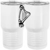 20 oz. Tall Stainless Steel Vacuum Insulated Tumbler White Thumbnail