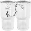 20 oz. Tall Stainless Steel Vacuum Insulated Tumbler White Thumbnail