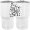 20 oz. Tall Stainless Steel Vacuum Insulated Tumbler White Thumbnail
