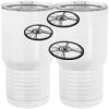 20 oz. Tall Stainless Steel Vacuum Insulated Tumbler White Thumbnail