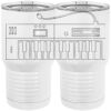 20 oz. Tall Stainless Steel Vacuum Insulated Tumbler White Thumbnail