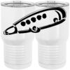 20 oz. Tall Stainless Steel Vacuum Insulated Tumbler White Thumbnail