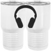 20 oz. Tall Stainless Steel Vacuum Insulated Tumbler White Thumbnail