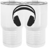 20 oz. Tall Stainless Steel Vacuum Insulated Tumbler White Thumbnail