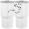 20 oz. Tall Stainless Steel Vacuum Insulated Tumbler White Thumbnail