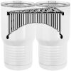 20 oz. Tall Stainless Steel Vacuum Insulated Tumbler White Thumbnail