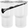 20 oz. Tall Stainless Steel Vacuum Insulated Tumbler White Thumbnail