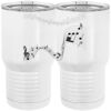 20 oz. Tall Stainless Steel Vacuum Insulated Tumbler White Thumbnail