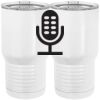 20 oz. Tall Stainless Steel Vacuum Insulated Tumbler White Thumbnail