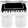 20 oz. Tall Stainless Steel Vacuum Insulated Tumbler White Thumbnail