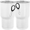 20 oz. Tall Stainless Steel Vacuum Insulated Tumbler White Thumbnail