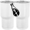 20 oz. Tall Stainless Steel Vacuum Insulated Tumbler White Thumbnail