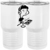 20 oz. Tall Stainless Steel Vacuum Insulated Tumbler White Thumbnail
