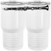 20 oz. Tall Stainless Steel Vacuum Insulated Tumbler White Thumbnail