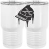 20 oz. Tall Stainless Steel Vacuum Insulated Tumbler White Thumbnail
