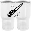 20 oz. Tall Stainless Steel Vacuum Insulated Tumbler White Thumbnail