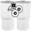 20 oz. Tall Stainless Steel Vacuum Insulated Tumbler White Thumbnail