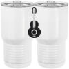 20 oz. Tall Stainless Steel Vacuum Insulated Tumbler White Thumbnail