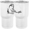 20 oz. Tall Stainless Steel Vacuum Insulated Tumbler White Thumbnail