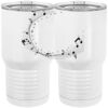 20 oz. Tall Stainless Steel Vacuum Insulated Tumbler White Thumbnail