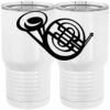 20 oz. Tall Stainless Steel Vacuum Insulated Tumbler White Thumbnail