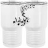 20 oz. Tall Stainless Steel Vacuum Insulated Tumbler White Thumbnail