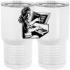 20 oz. Tall Stainless Steel Vacuum Insulated Tumbler White Thumbnail