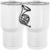 20 oz. Tall Stainless Steel Vacuum Insulated Tumbler White Thumbnail