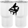 20 oz. Tall Stainless Steel Vacuum Insulated Tumbler White Thumbnail