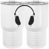 20 oz. Tall Stainless Steel Vacuum Insulated Tumbler White Thumbnail