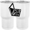 20 oz. Tall Stainless Steel Vacuum Insulated Tumbler White Thumbnail