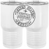 20 oz. Tall Stainless Steel Vacuum Insulated Tumbler White Thumbnail