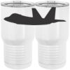 20 oz. Tall Stainless Steel Vacuum Insulated Tumbler White Thumbnail
