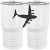 20 oz. Tall Stainless Steel Vacuum Insulated Tumbler White Thumbnail