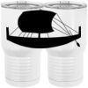 20 oz. Tall Stainless Steel Vacuum Insulated Tumbler White Thumbnail