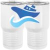 20 oz. Tall Stainless Steel Vacuum Insulated Tumbler White Thumbnail