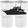 20 oz. Tall Stainless Steel Vacuum Insulated Tumbler White Thumbnail