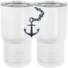 20 oz. Tall Stainless Steel Vacuum Insulated Tumbler White Thumbnail