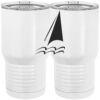 20 oz. Tall Stainless Steel Vacuum Insulated Tumbler White Thumbnail
