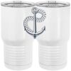 20 oz. Tall Stainless Steel Vacuum Insulated Tumbler White Thumbnail
